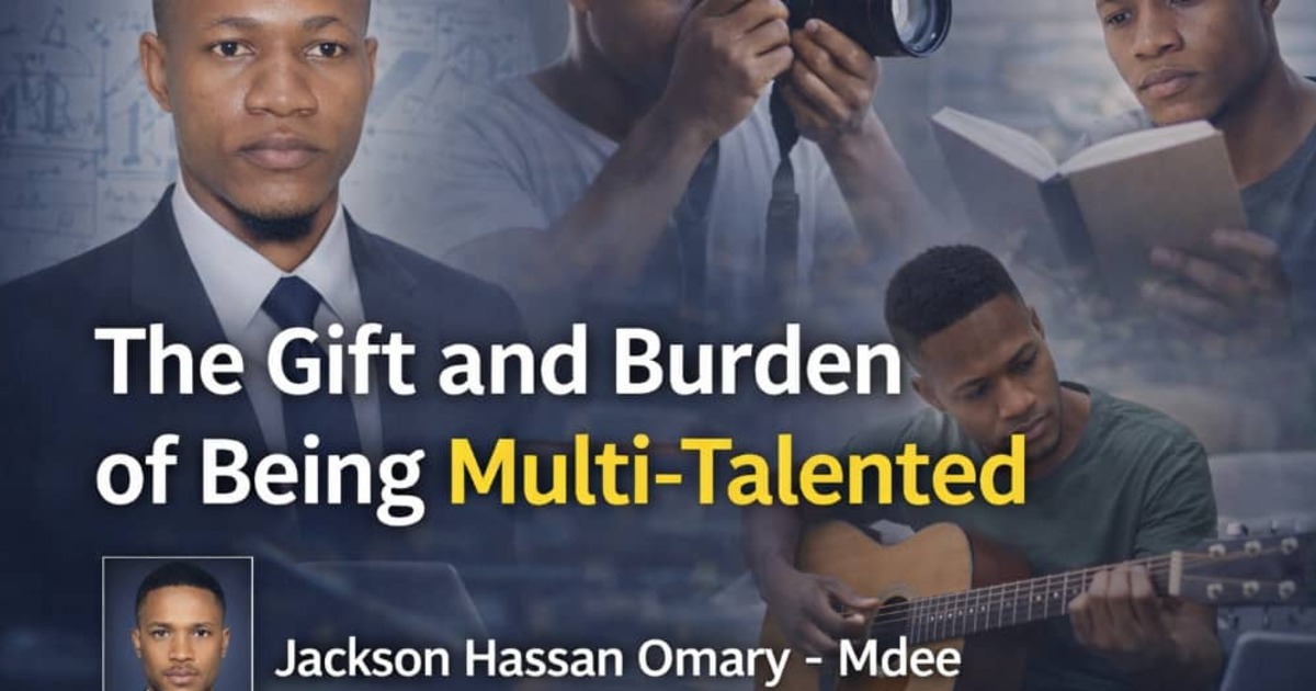 The Gift and Burden of Being Multi-Talented